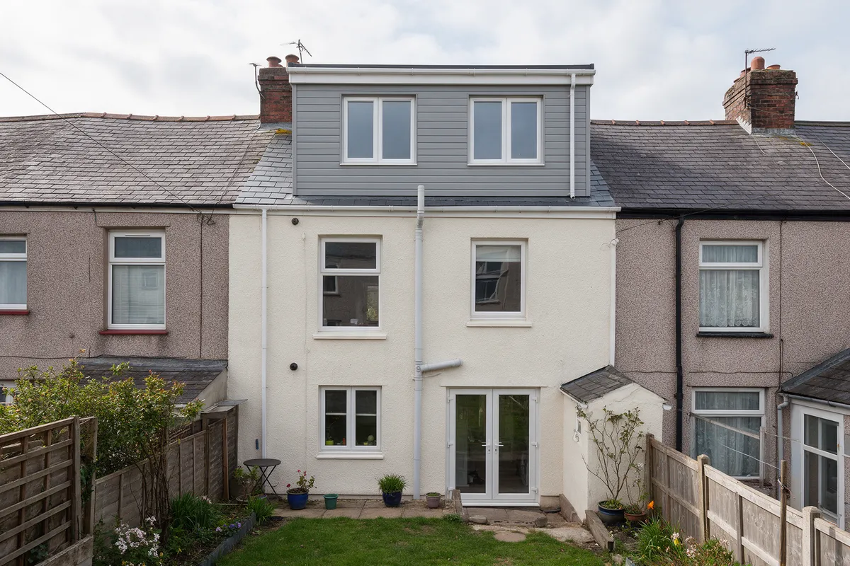 Photograph from the Loft conversion, Whitchurch project